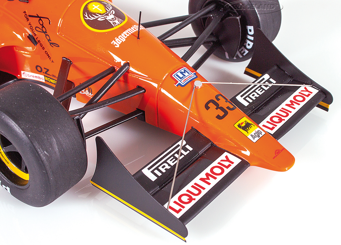 Eurobrun ER189 Judd Jägermeister F1 German GP 1989