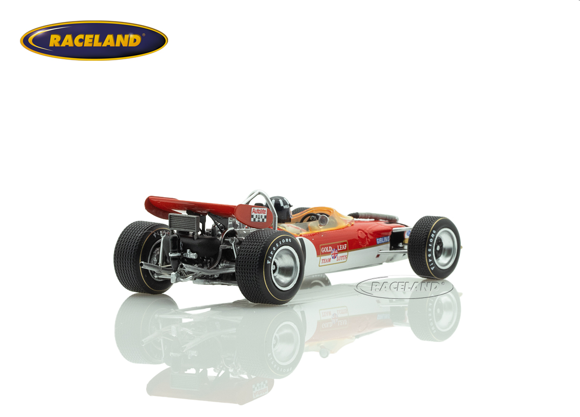 Lotus 49B Cosworth V8 F1 Gold Leaf 4° German GP Nürburgring 1969