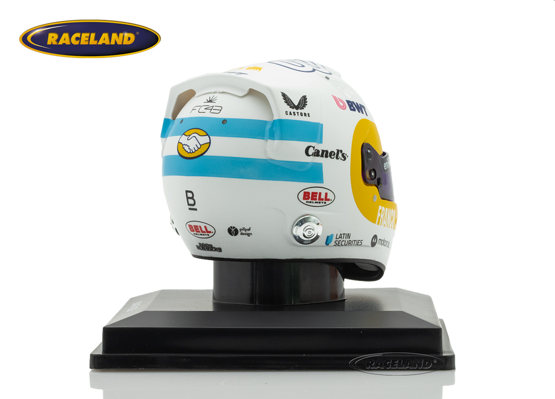 Helmet F1 Team BWT Alpine US GP 2025