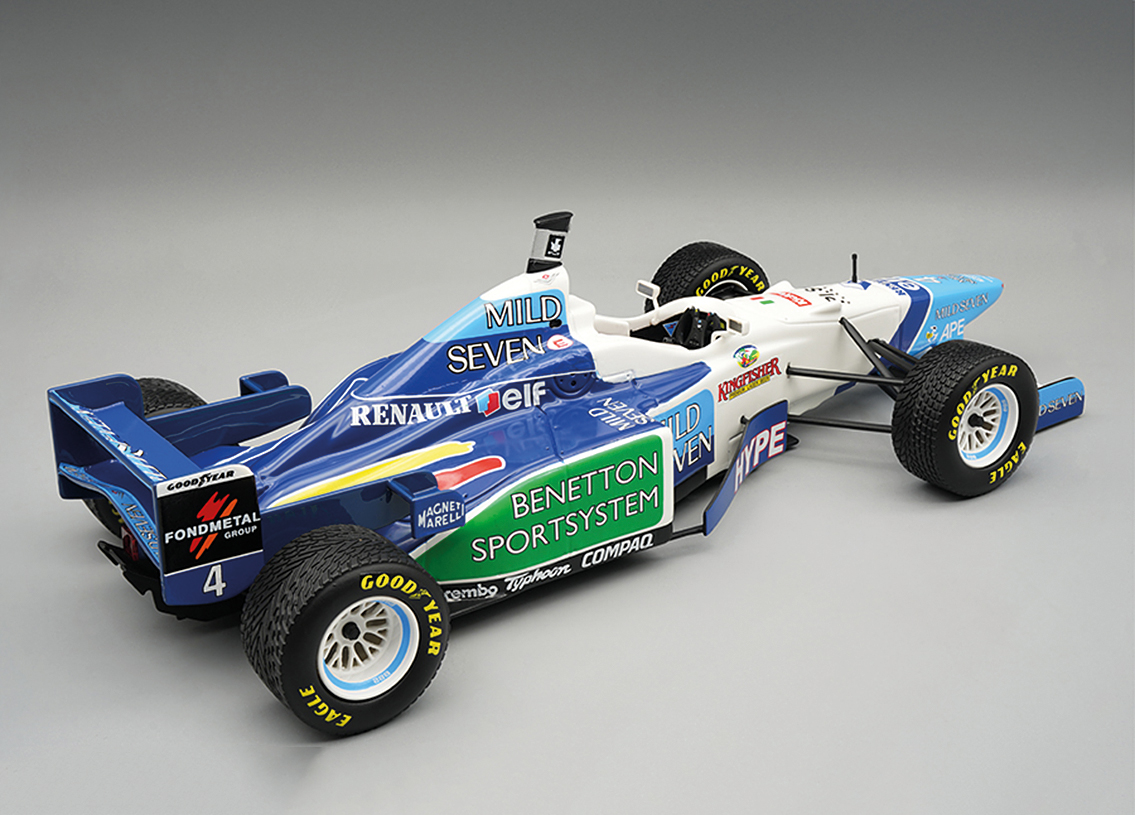 Benetton B196 Renault V10 Mild Seven Spanish GP Barcelona 1996