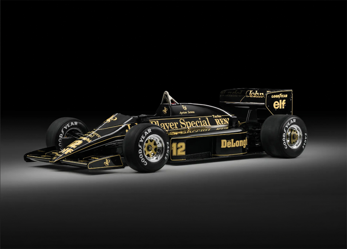 Lotus 98T Renault V6 F1 JPS Team Lotus winner Spanish GP 1986