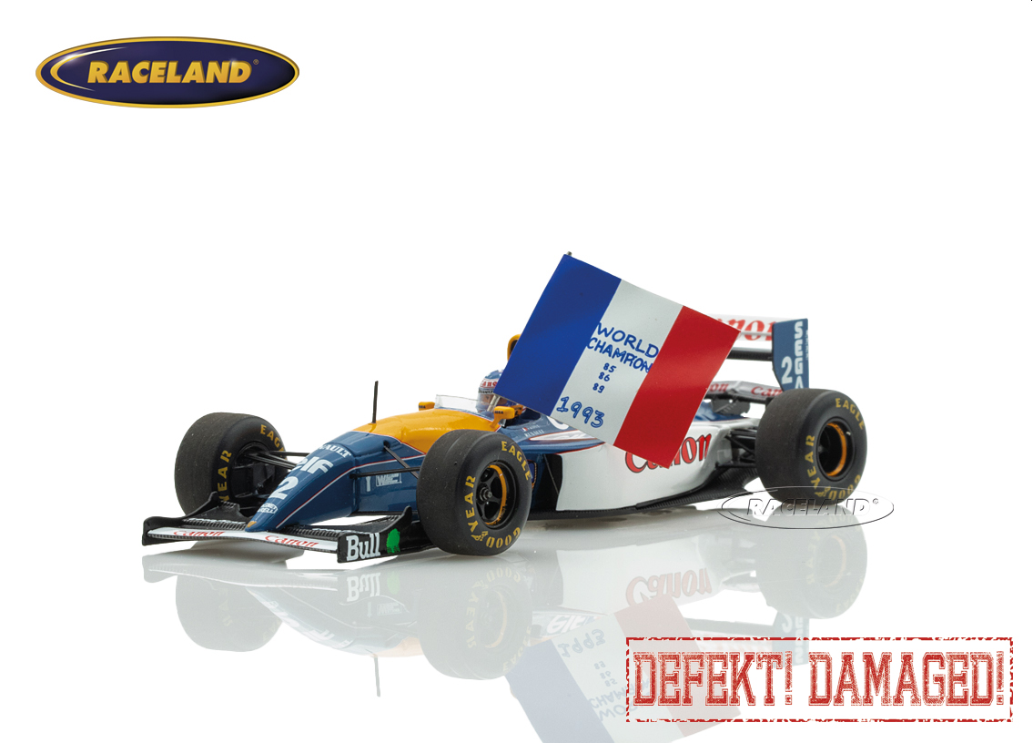 Williams FW15C Renault V10 F1 Canon 2° Portuguese GP World Champion 1993