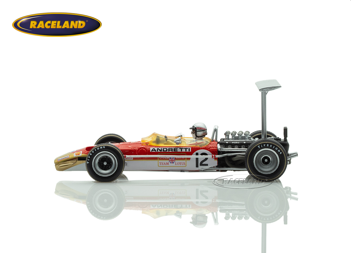 Lotus 49B Cosworth V8 F1 Gold Leaf US GP Watkins Glen 1968