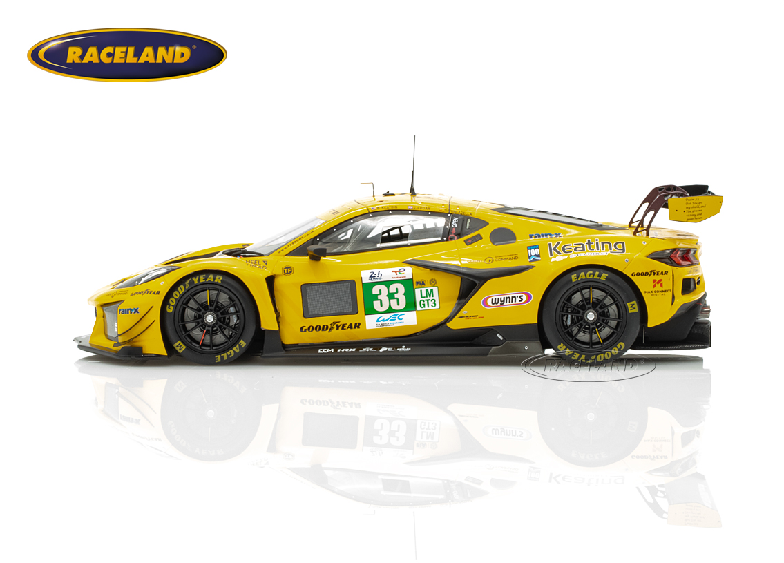 Corvette Z06 GT3.R TF Sport 39° Le Mans 2025