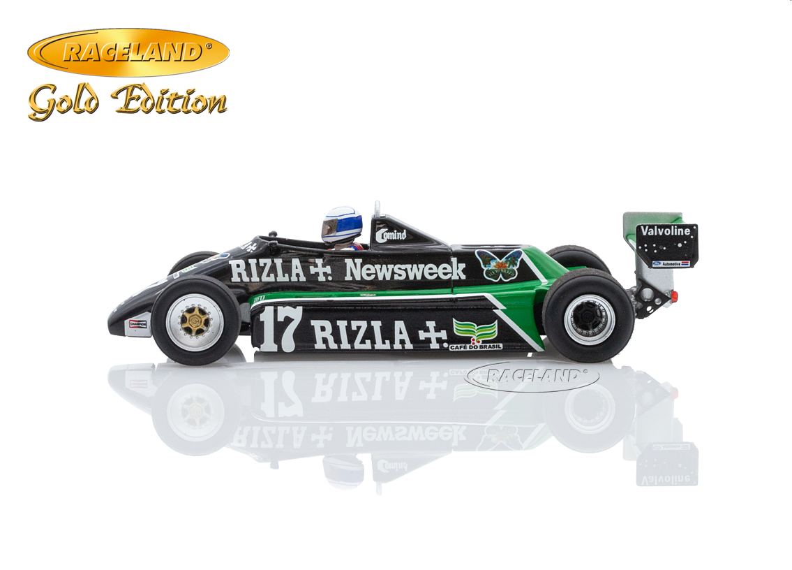 March 821 Cosworth V8 F1 Rizla Newsweek 12° South African GP Kyalami 1982