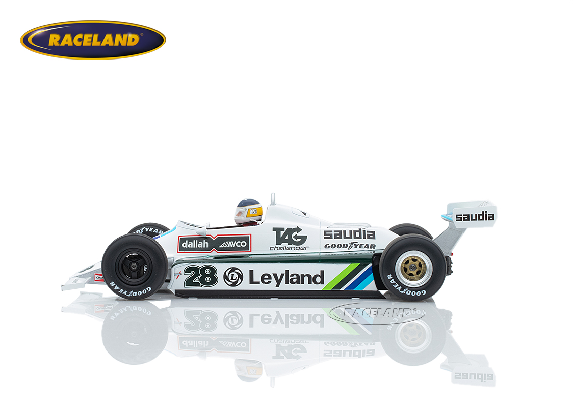 Williams FW07b Cosworth V8 F1 Albilad winner Monaco GP 1980