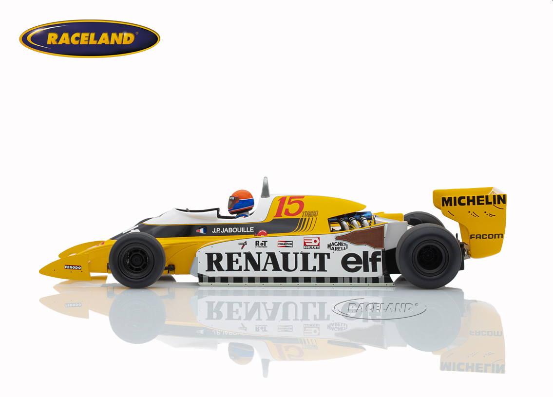 Renault RS10 V6 Turbo Equipe Renault elf winner French GP Dijon 1979