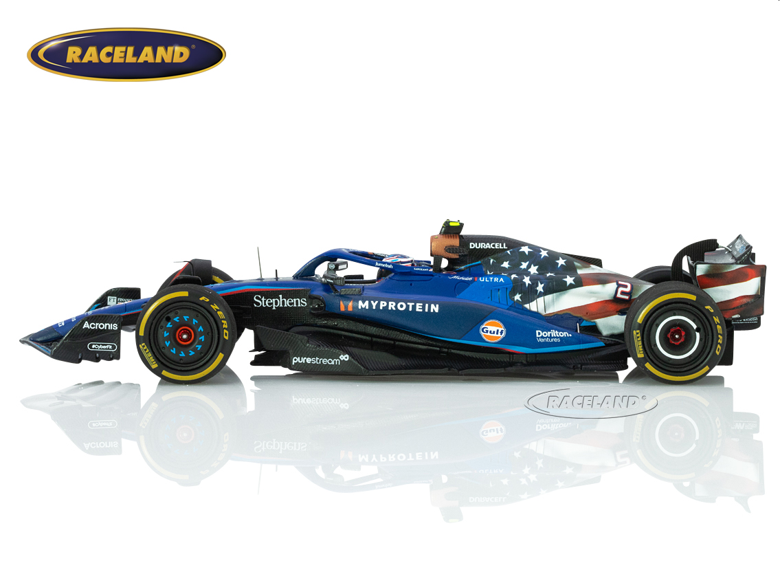 Williams FW45 Mercedes F1 10° US GP Austin 2023