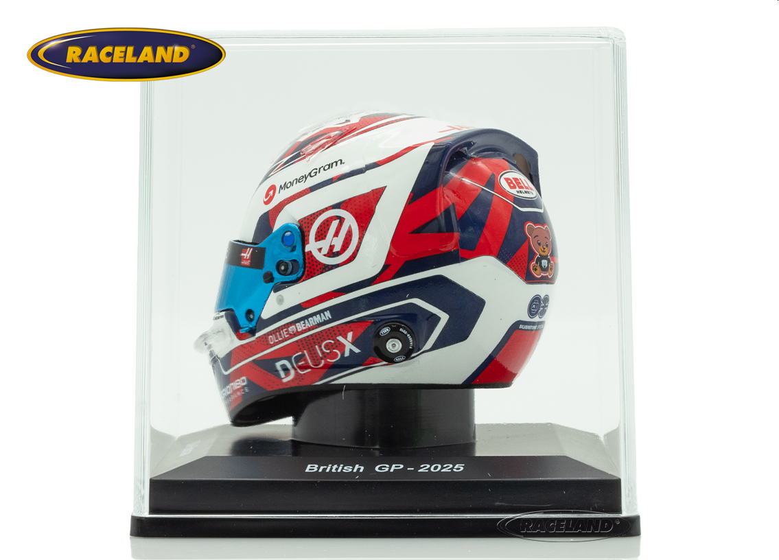 Helmet Team Haas Moneygram F1 British GP 2025