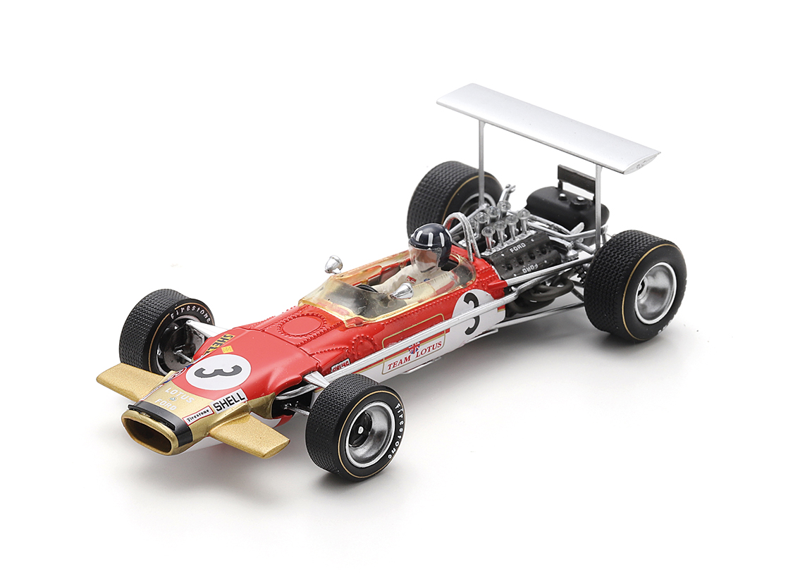 Lotus 49B Cosworth V8 F1 Gold Leaf 2° German GP World Champion 1968