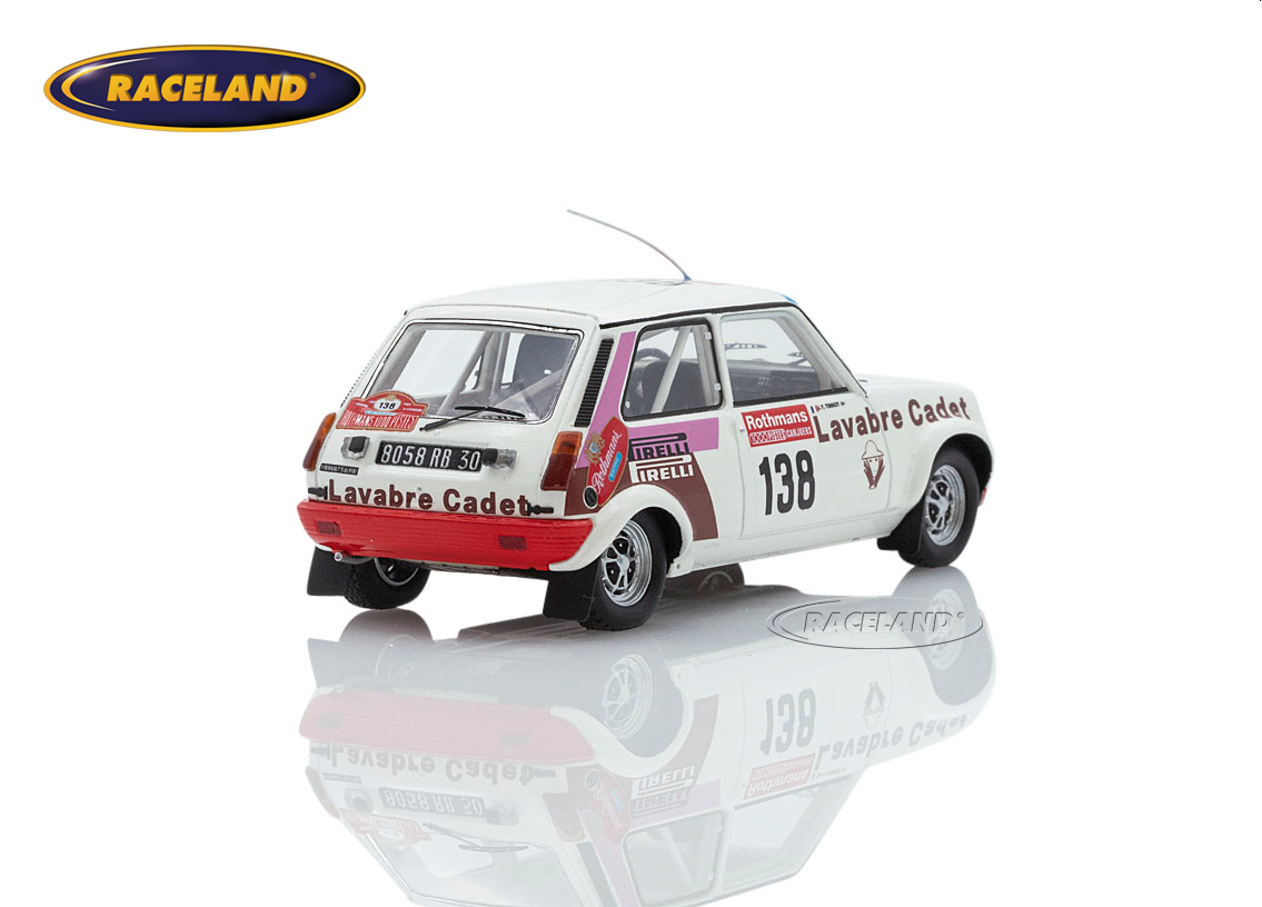 Renault 5 Alpine Gr.2 Lavabre Cadet Rallye 1000 Pistes de Canjuers 1983