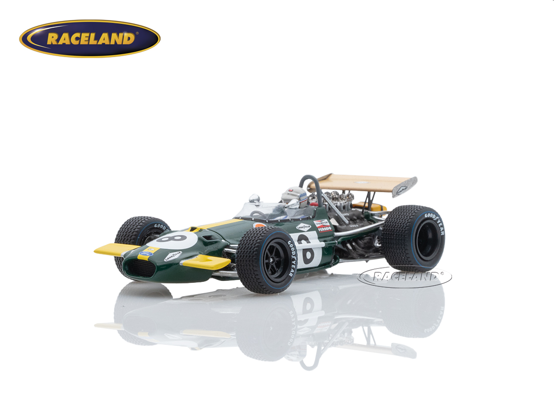 Brabham BT26A Cosworth V8 F1 MRD 3° Mexican GP 1969
