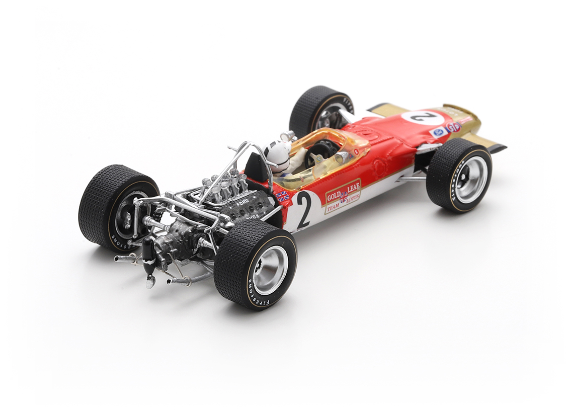 Lotus 49B Cosworth V8 F1 Gold Leaf 4° Monaco GP 1969