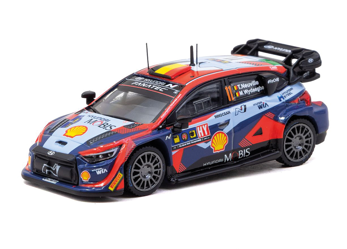 Hyundai I20N Rally1 Hybrid winner Central European Rallye 2023