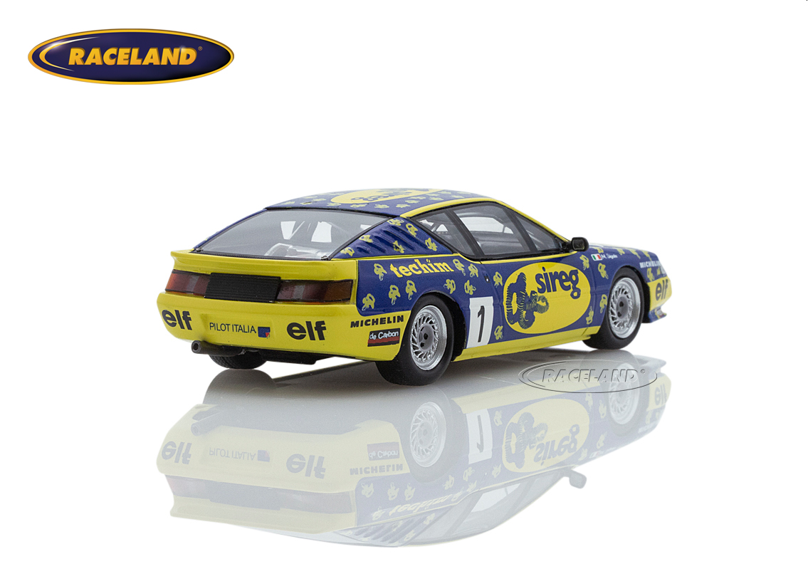 Alpine V6 Turbo Renault Elf Turbo Europe Cup Champion 1988