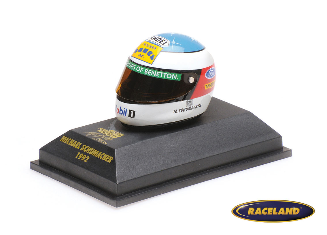 Helmet Michael Schumacher Benetton F1 Belgian GP 1992