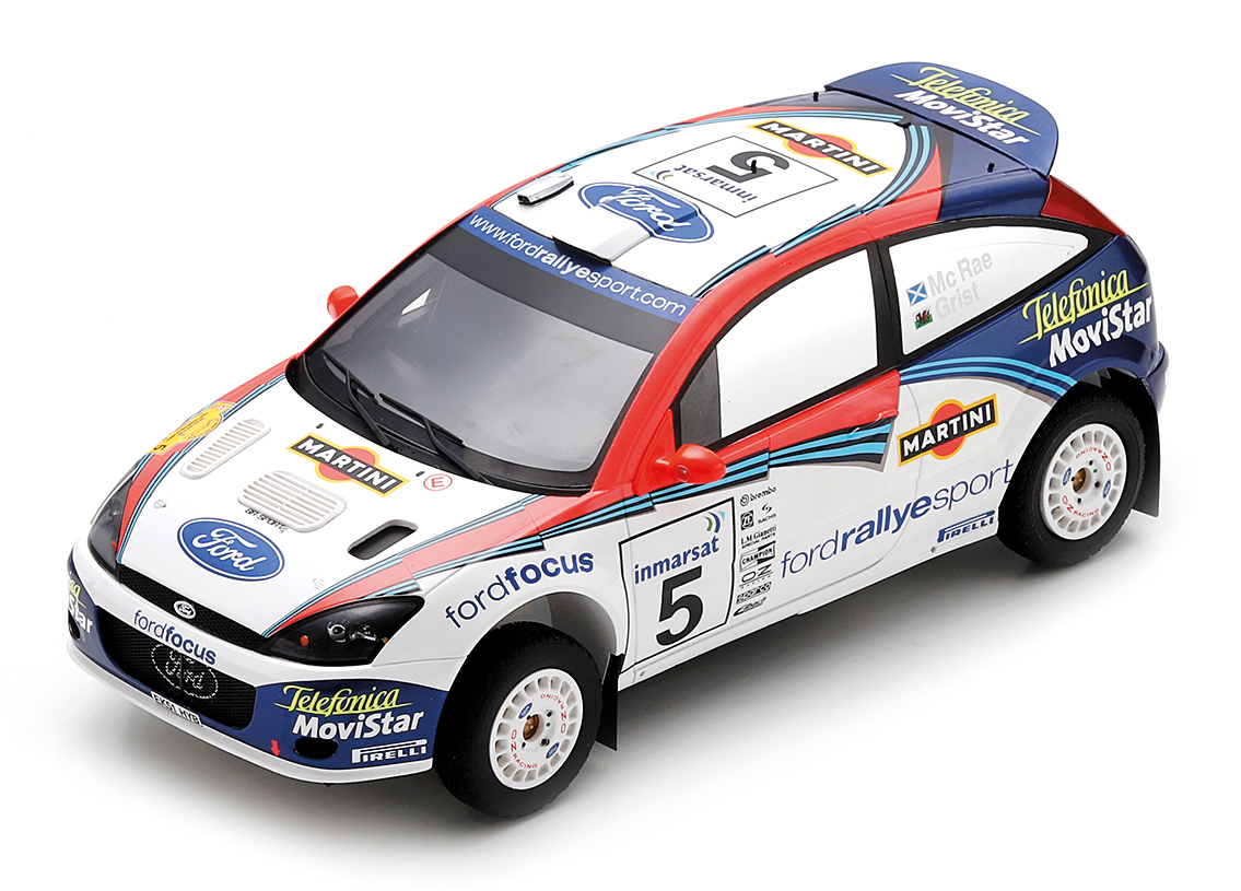 Ford Focus WRC 02 Ford Motor Co. Ltd. winner Safari Rallye Kenya 2002