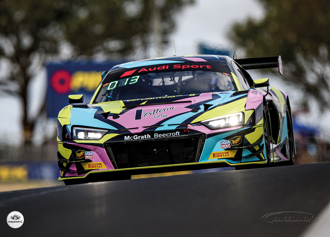 Audi R8 LMS GT3 Evo II Geyer Valmont Racing 17° Bathurst 12H 2025