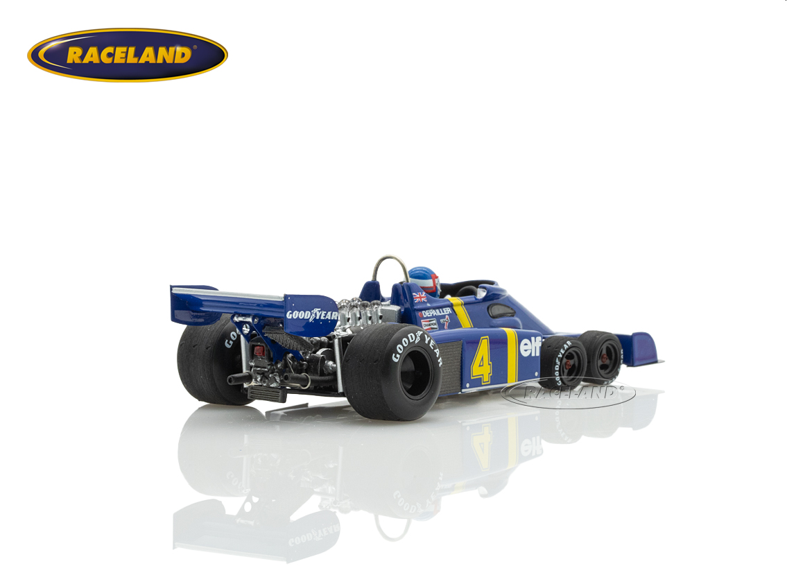 Tyrrell P34 Cosworth V8 elf Team Tyrrell F1 2° Swedish GP Anderstorp 1976