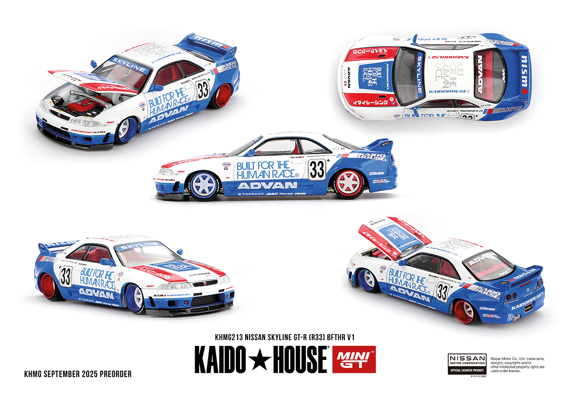 Nissan GTR R33 BFTHR V1 1995