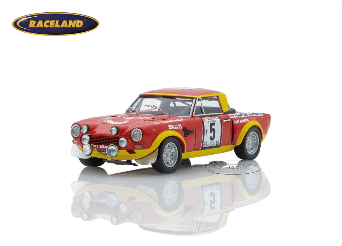Fiat 124 Abarth Rallye 6° Tour de Corse 1974