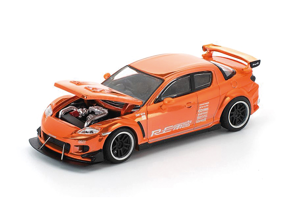 Mazda RX8 Re-Amemiya - chrome orange