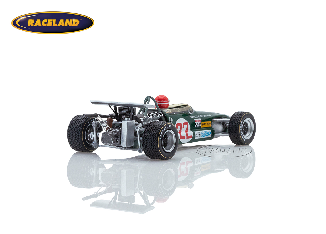 Lotus 59B Cosworth FVA F2 Roy Winkelmann 8° German F1 GP Nürburgring 1969