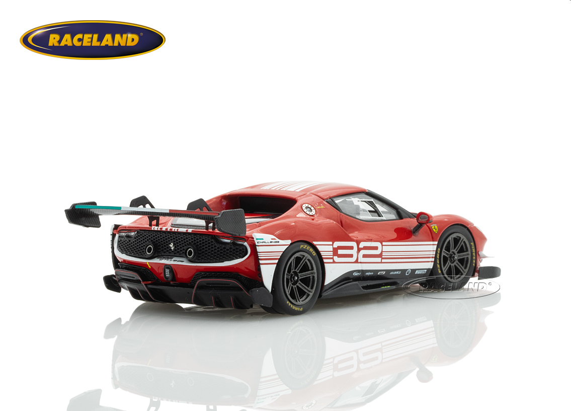 Ferrari 296 Challenge 2023 - red