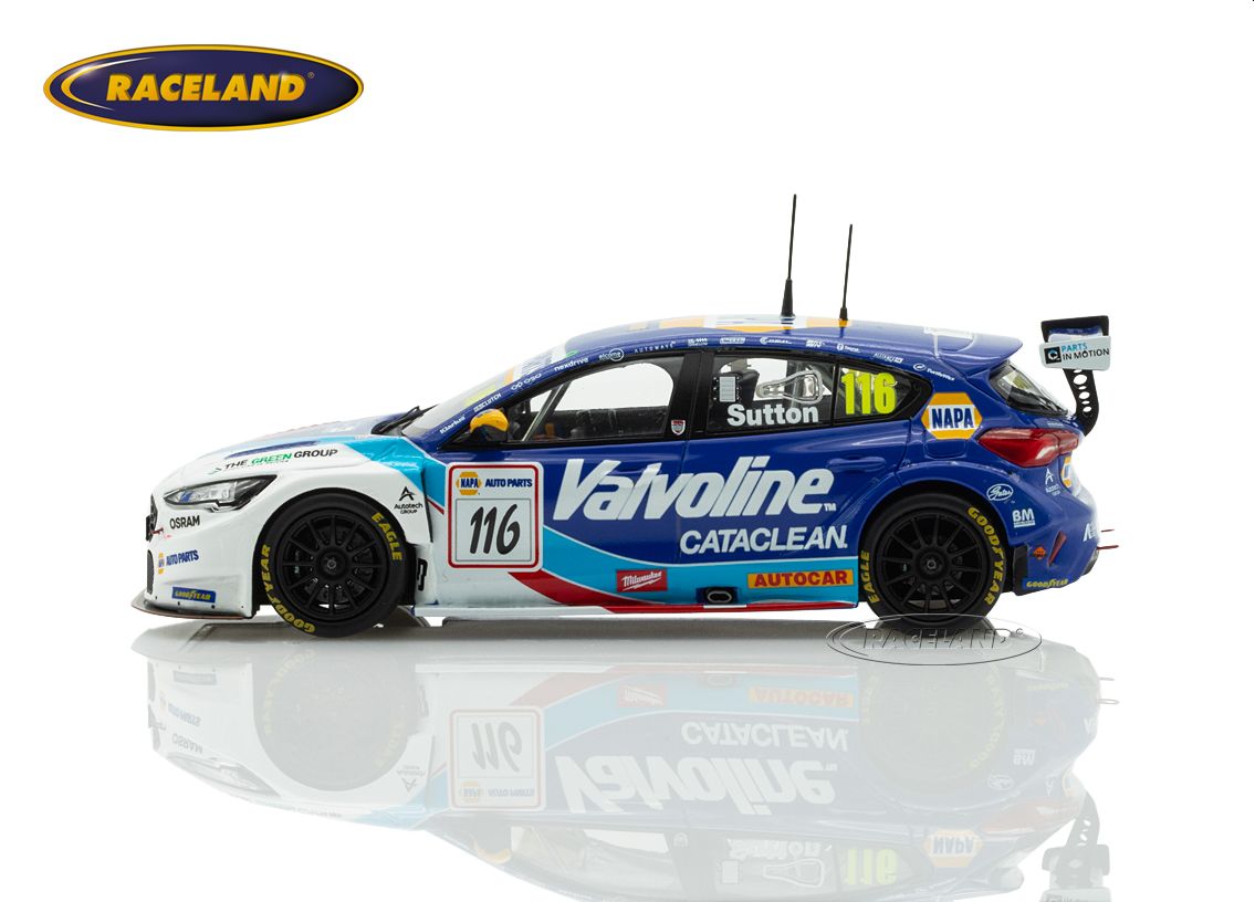Ford Focus NAPA Racing Valvoline BTCC Silverstone 2025