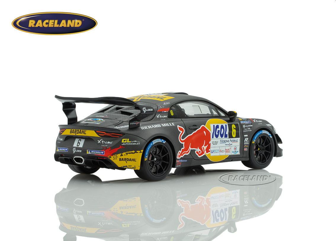 Alpine A110 Rallye GT+ Red Bull winner Rallye Mont Blanc Morzine 2024