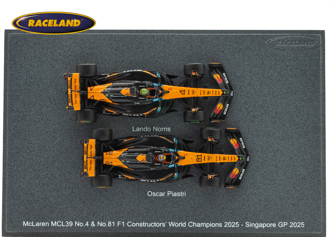 McLaren MCL39 Mercedes F1 Constructor Champion 2025
