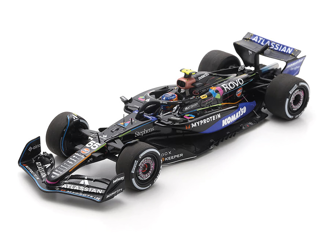 Williams FW47 Mercedes F1 Atlassian 5° Las Vegas GP 2025