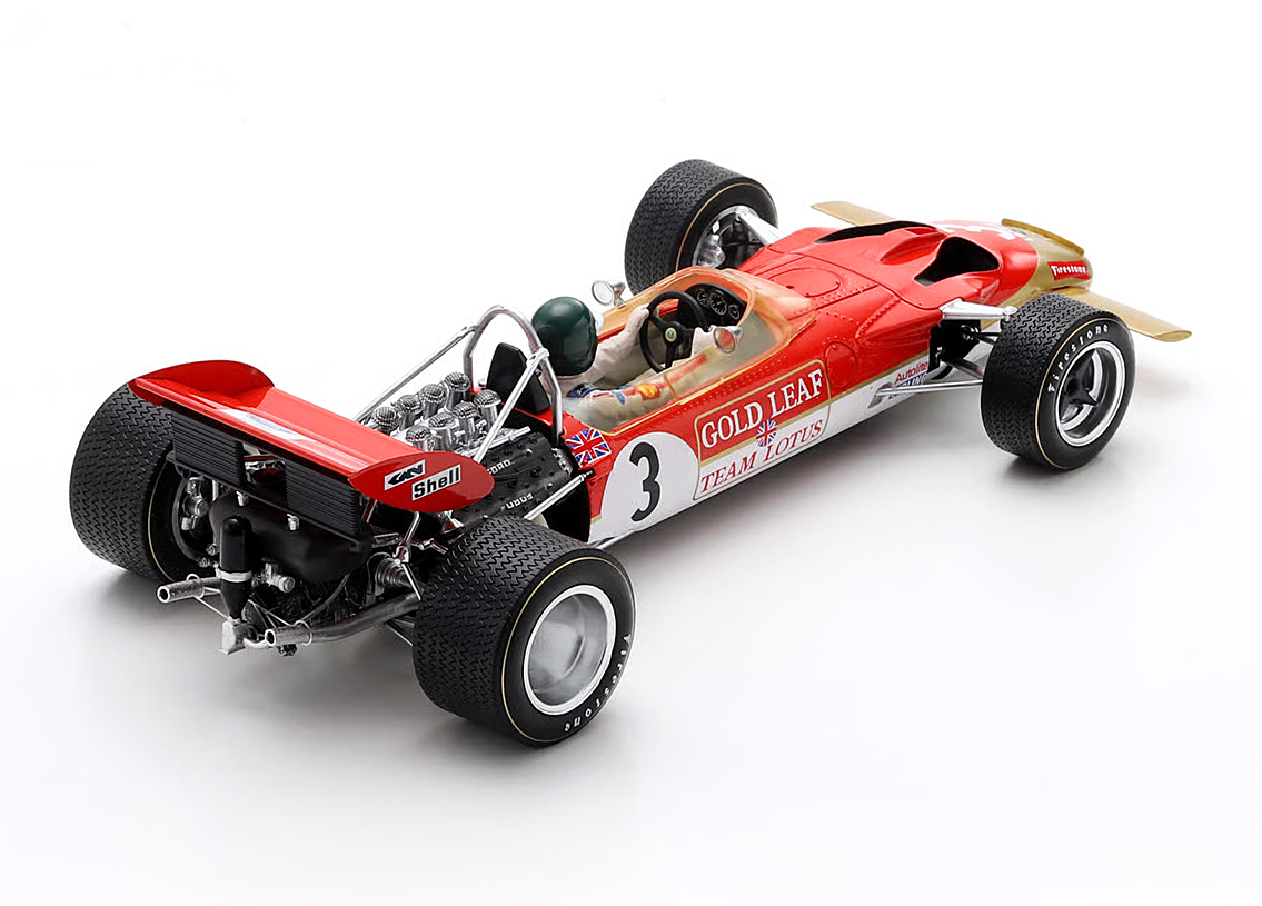 Lotus 49C Cosworth V8 F1 Gold Leaf winner Monaco GP World Champion 1970