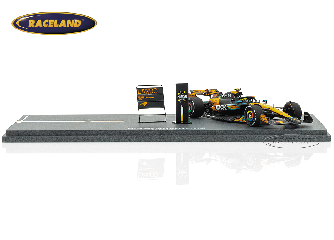 McLaren MCL39 Mercedes F1 3° Abu Dhabi GP World Champion 2025