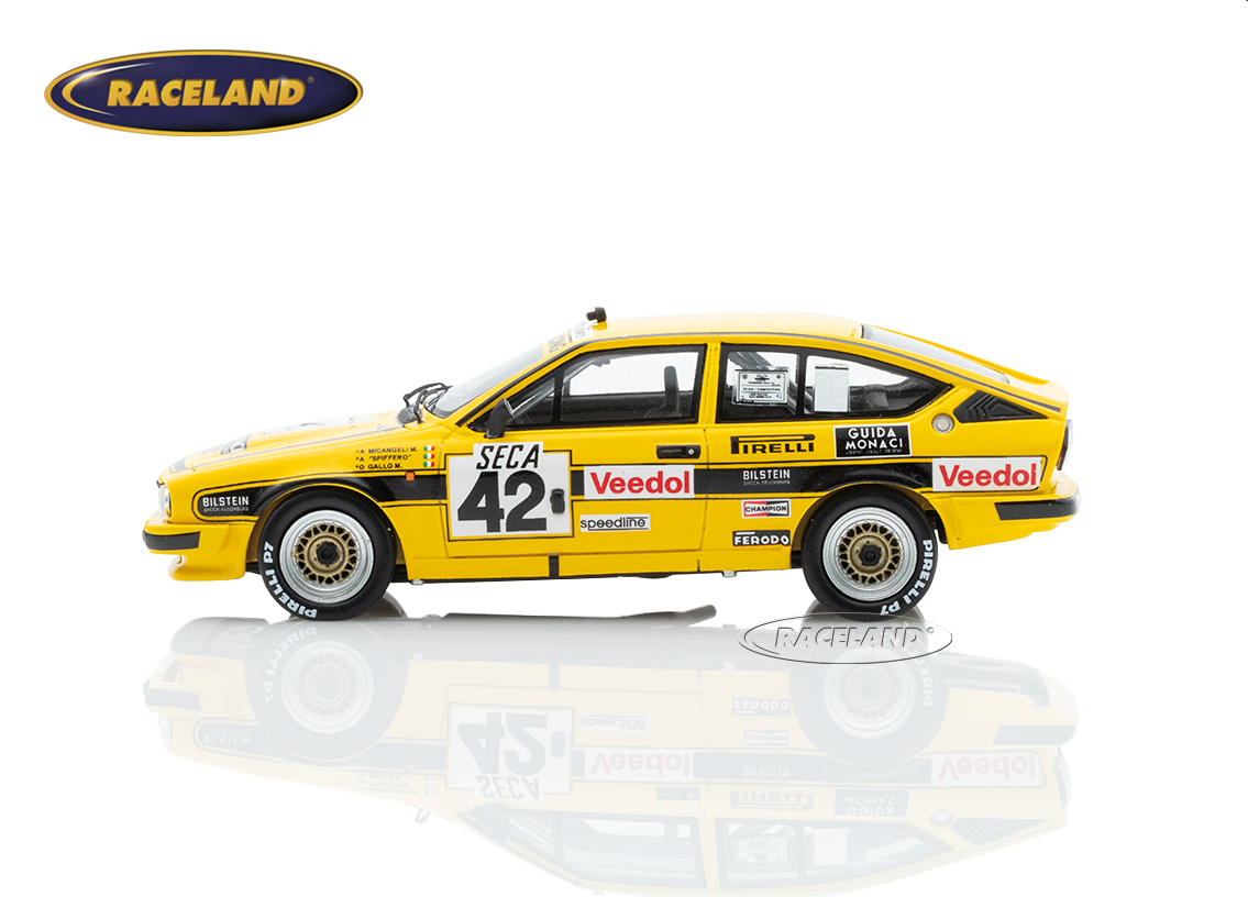Alfa Romeo Alfetta GTV6 Luigi Racing 11° 24H Spa 1983