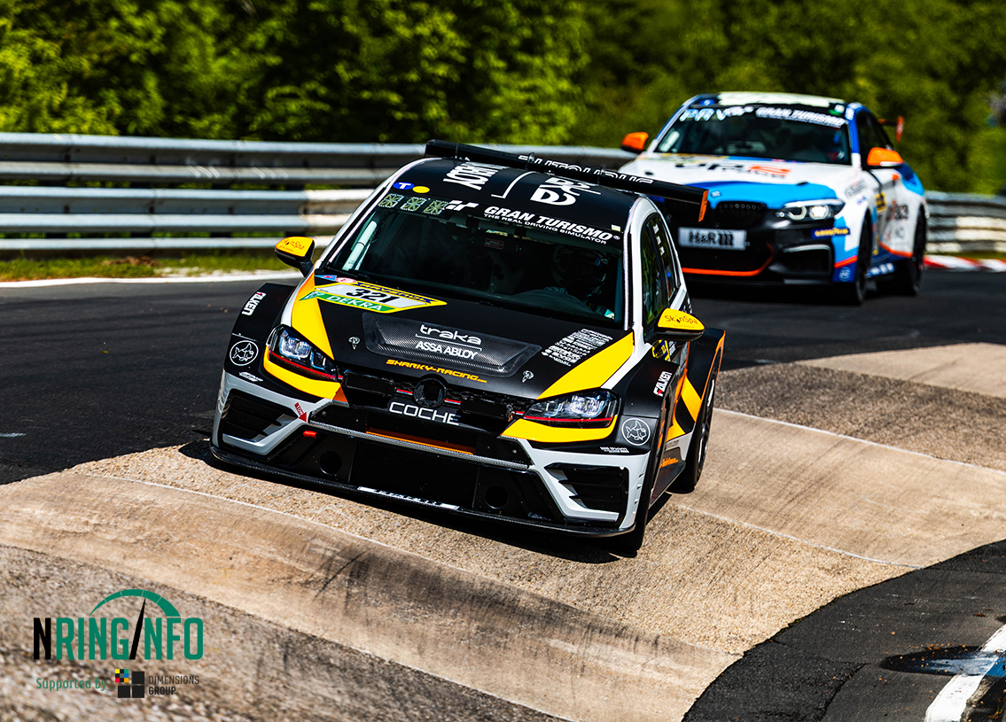 VW GOLF 7 GTI TCR DSG sharky-racing.com 74° Nürburgring 24H 2026