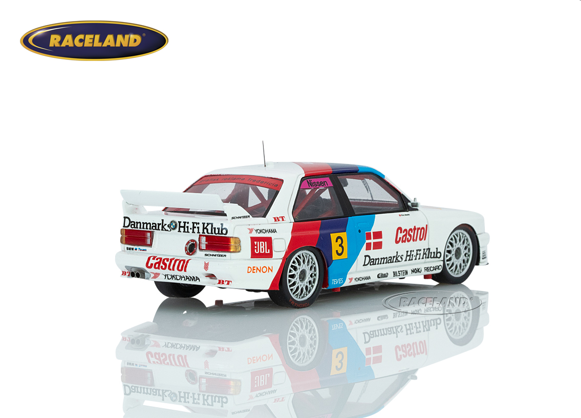 BMW M3 E30 Schnitzer Castrol winner GP Denmark Jyllandsringen 1991
