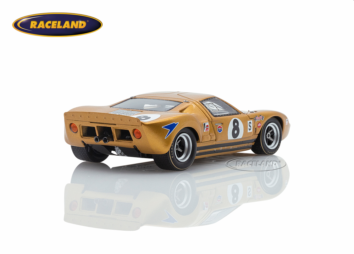 Ford GT40 T.J. Drury BOAC Brands Hatch 6H 1968