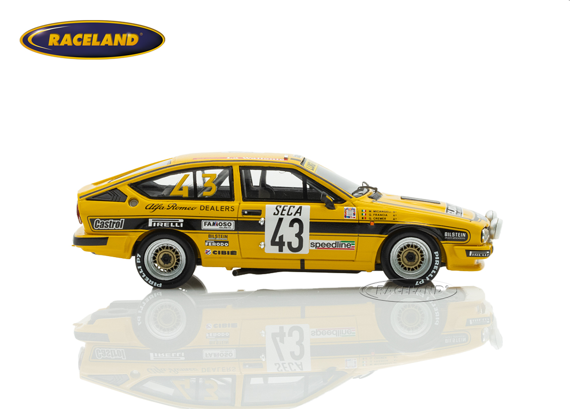 Alfa Romeo GTV6 Luigi Racing 11° Spa 24H 1982