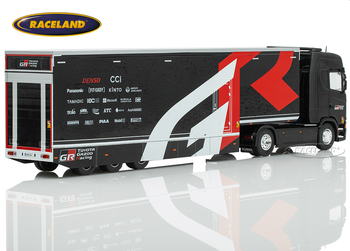Scania S-Series Toyota GR Racing Team race car carrier 2024