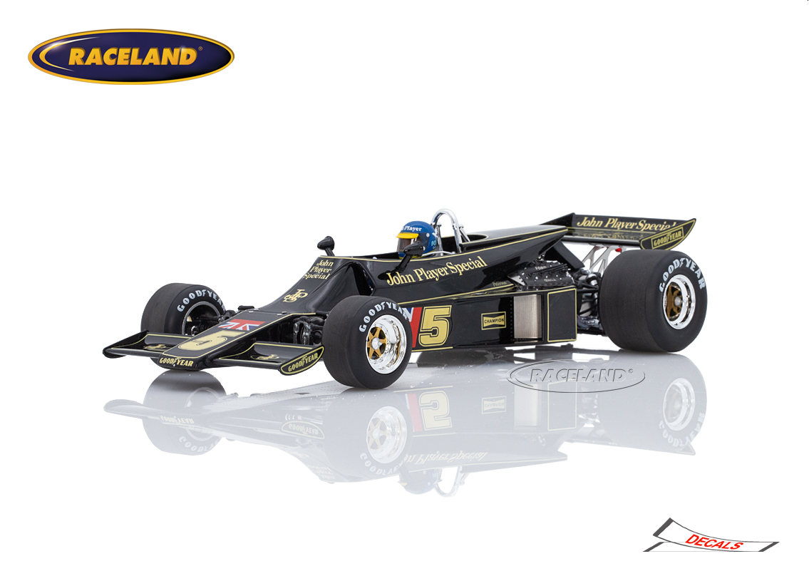Lotus 77 Cosworth V8 F1 John Player Team Lotus Brazilian GP Interlagos 1976