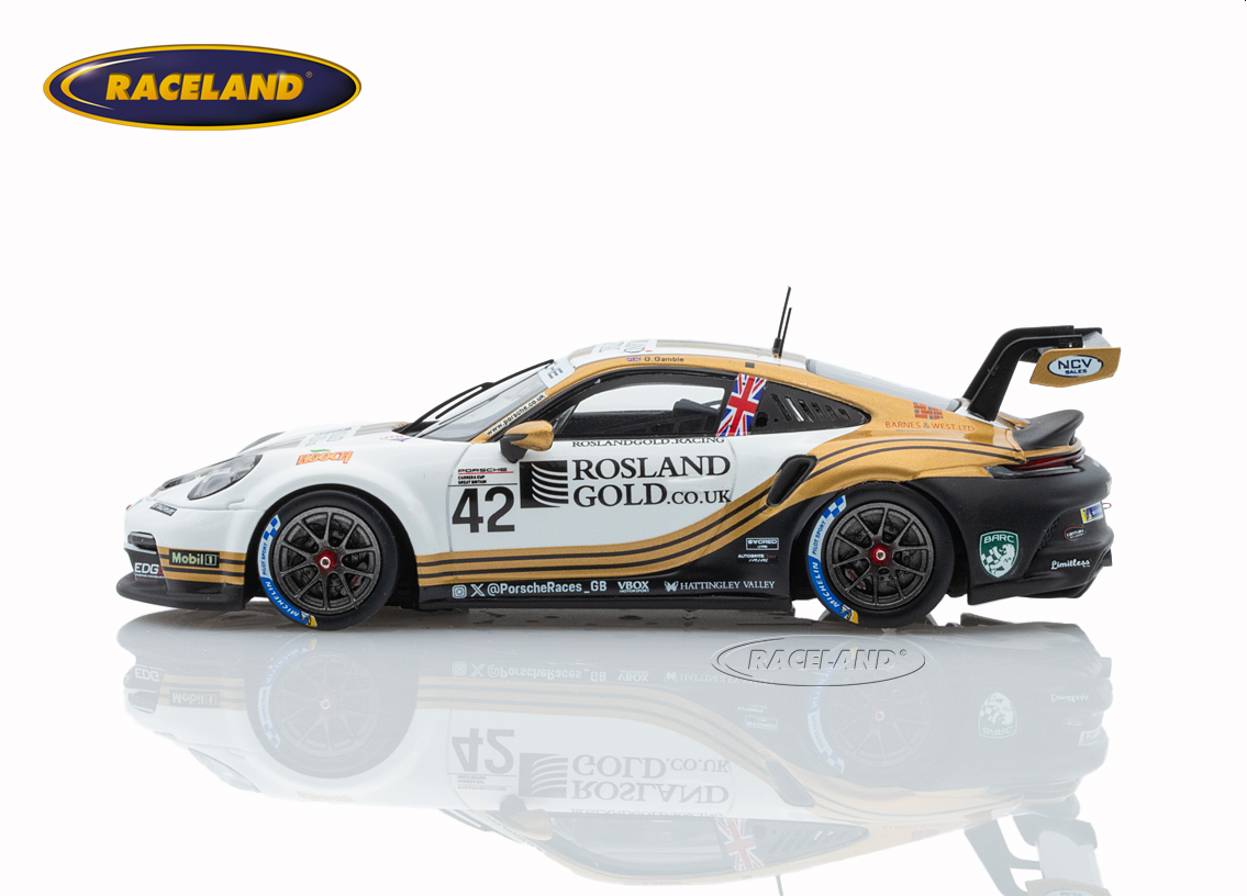 Porsche 911 GT3 Cup Century Motorsport Carrera Cup Great Britain Champion 2024