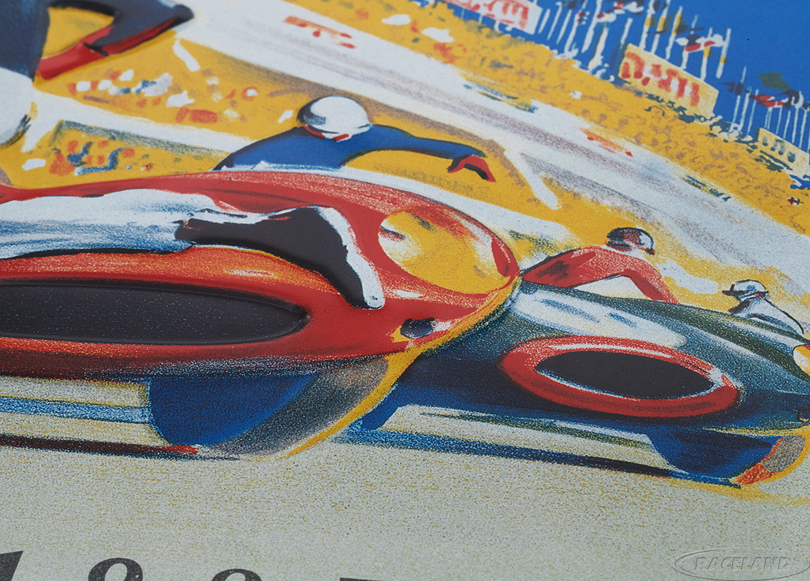 Tin sign Le Mans 24H 30 x 40cm