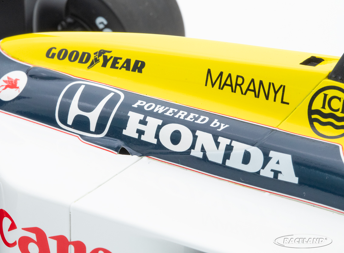 Williams FW11b Honda V6 Turbo F1 Canon winner British GP Silverstone 1987
