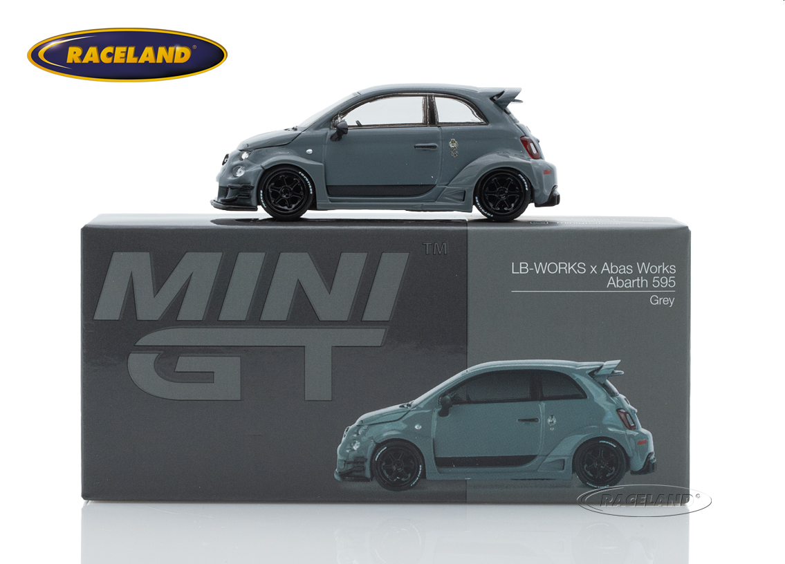 Fiat Abarth 595 LB-Works X Abas Works 2024 - grey