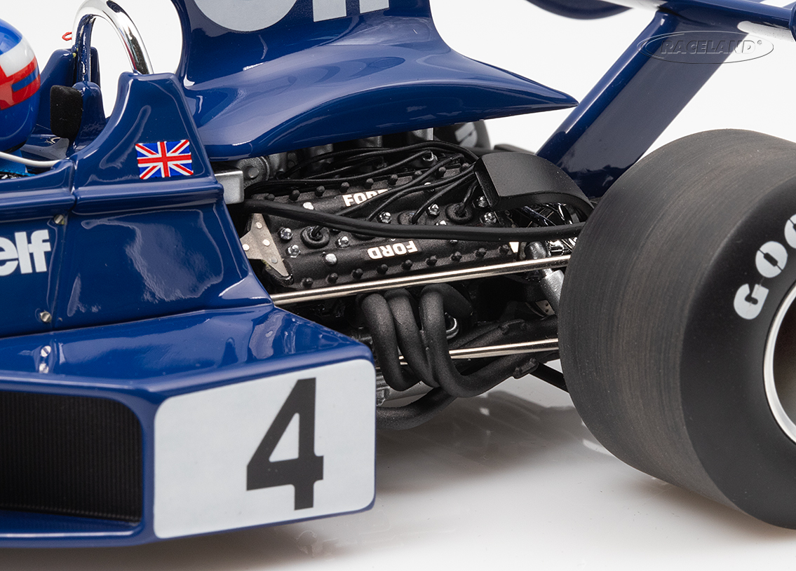 Tyrrell 007 Cosworth V8 F1 Elf Team 2° Swedish GP Anderstorp 1974