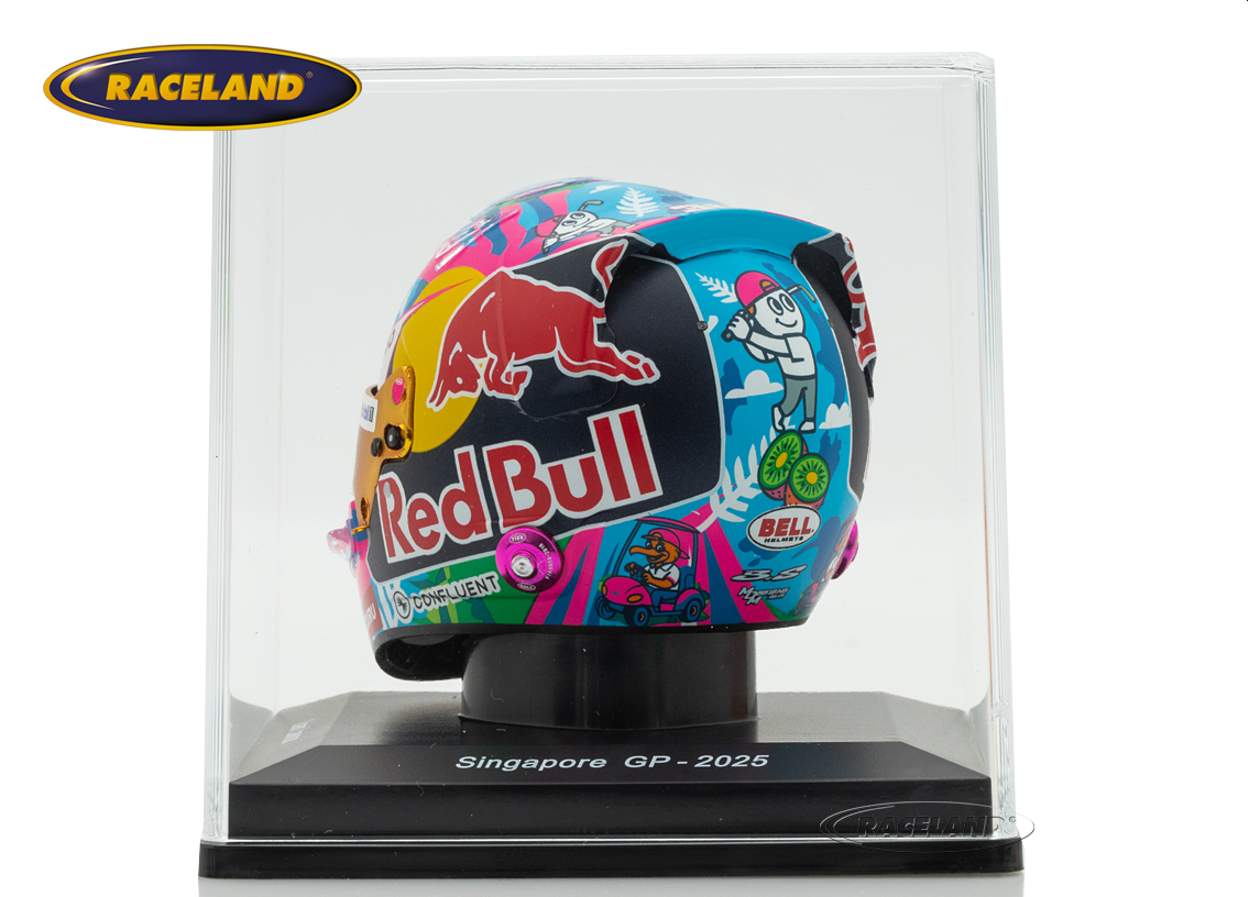 Helmet F1 Team Visa Cash App RB 15° GP Singapore 2025
