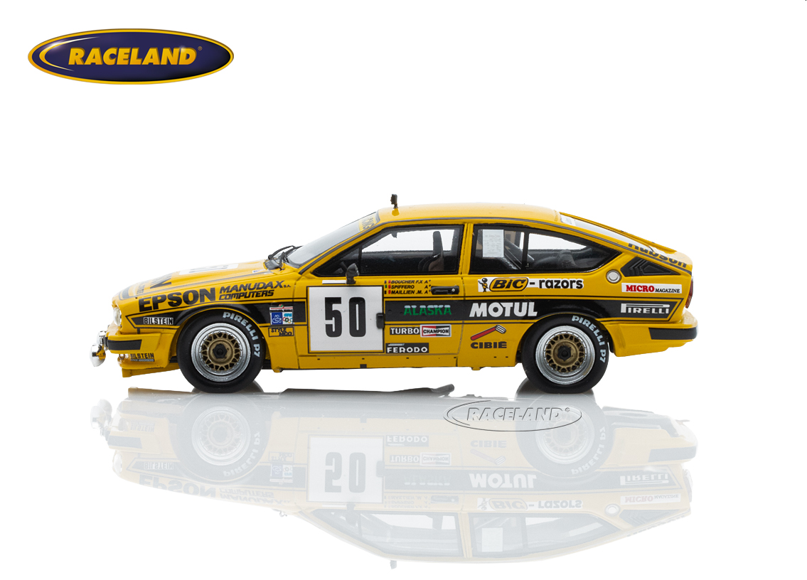 Alfa Romeo Alfetta GTV 6 Biesse Racing 24H Spa ETCC 1984