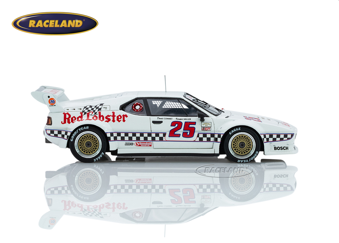 BMW M1 Red Lobster Racing 5° Lime Rock 200 Miles 1981 winner GTO