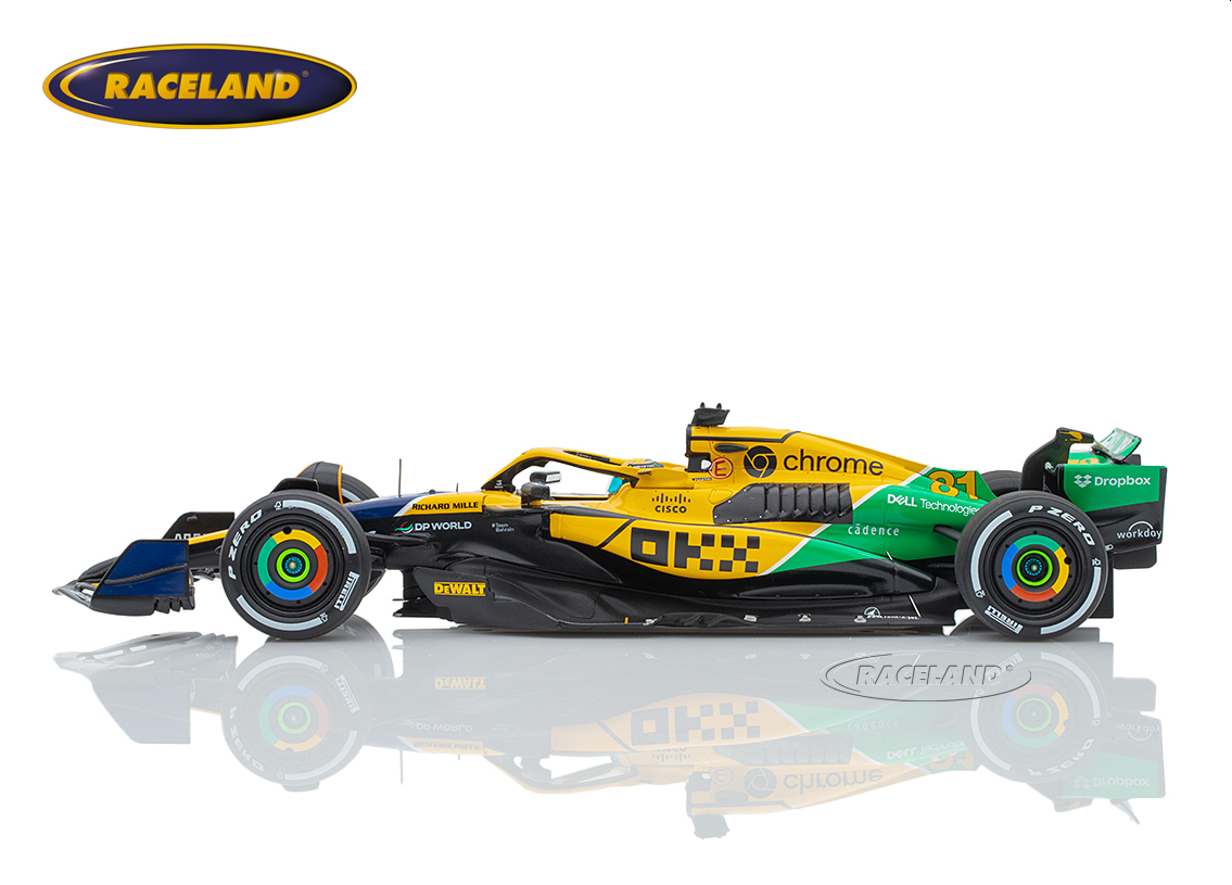 McLaren MCL38 Mercedes F1 Senna livery 2° GP Monaco 2024